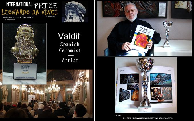 Valdif. Premio LEONARDO DA VINCI Palace Borguese, Florencia. 25- Enero - 2020 . -  Premio THE BEST MODERN AND CONTEMPORARY ARTIST 2019
